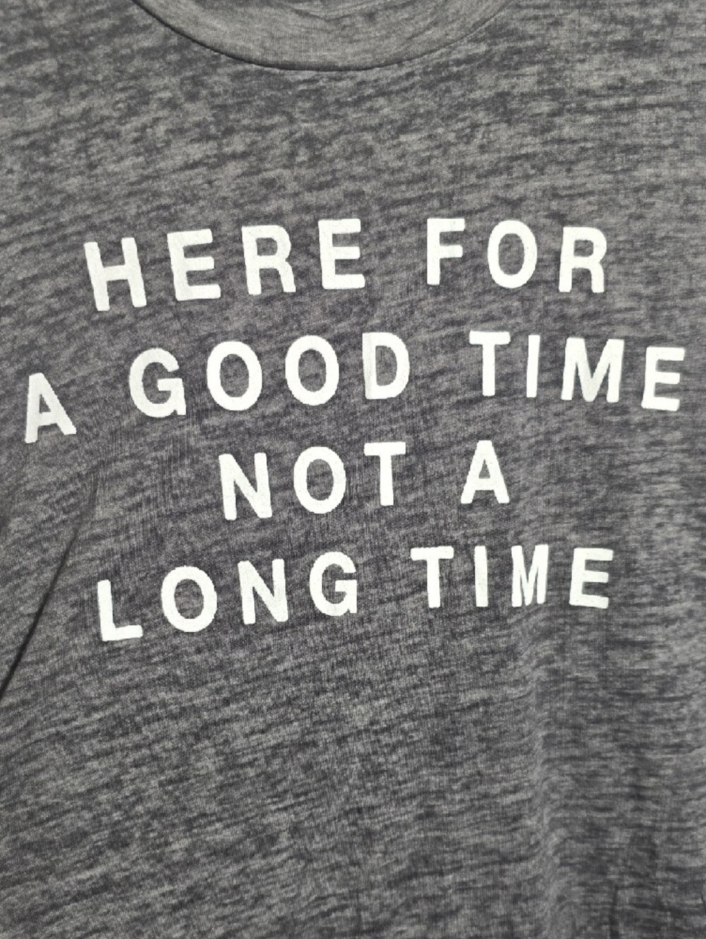 Fifth Sun M Medium Here For A Good Time Not A Long Time graphic Cotton polyester - Picture 5 of 6